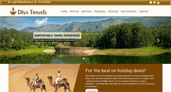 Desktop Screenshot of diyatravels.com