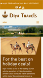 Mobile Screenshot of diyatravels.com